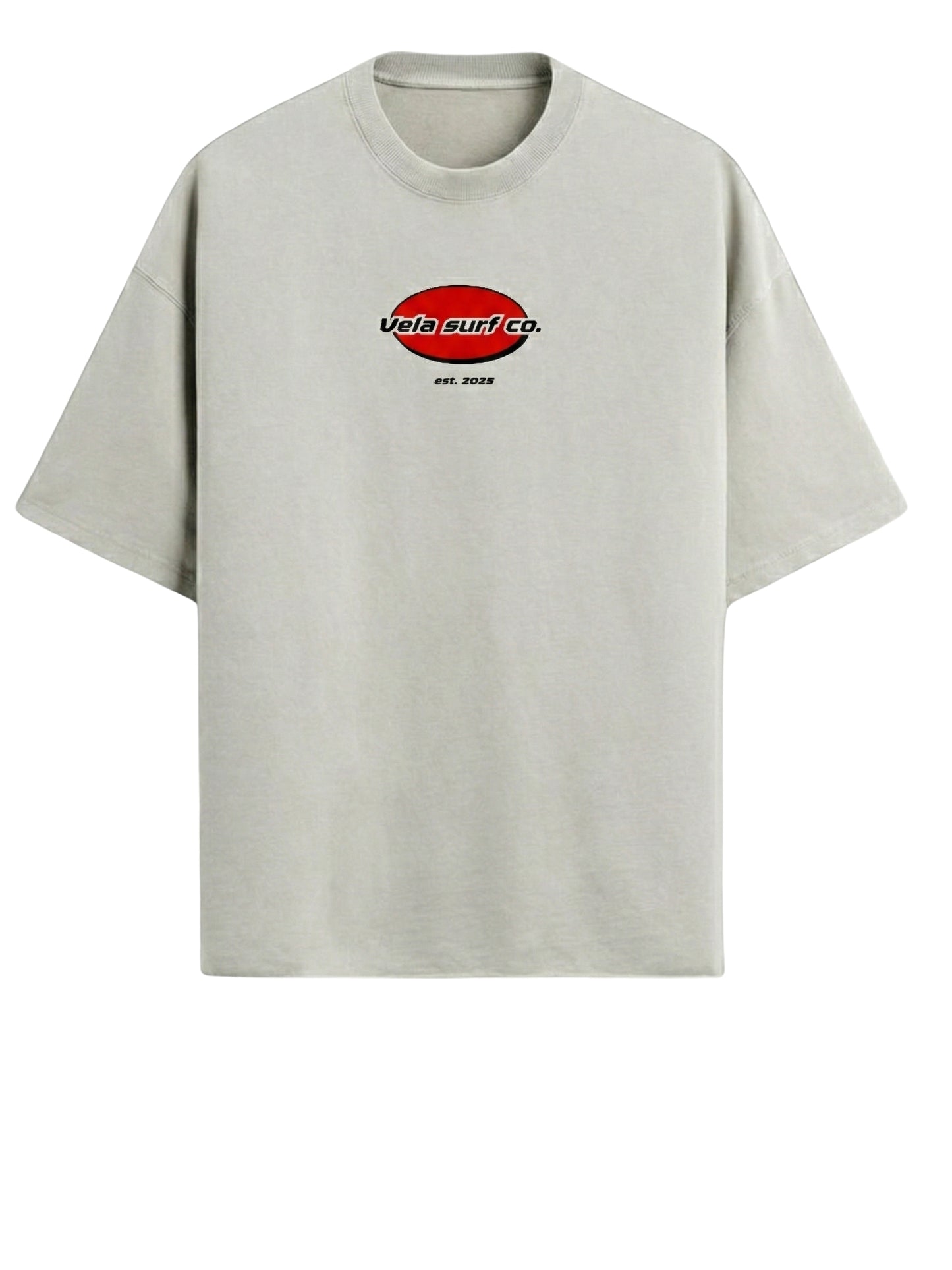 Camiseta oversized Round House white