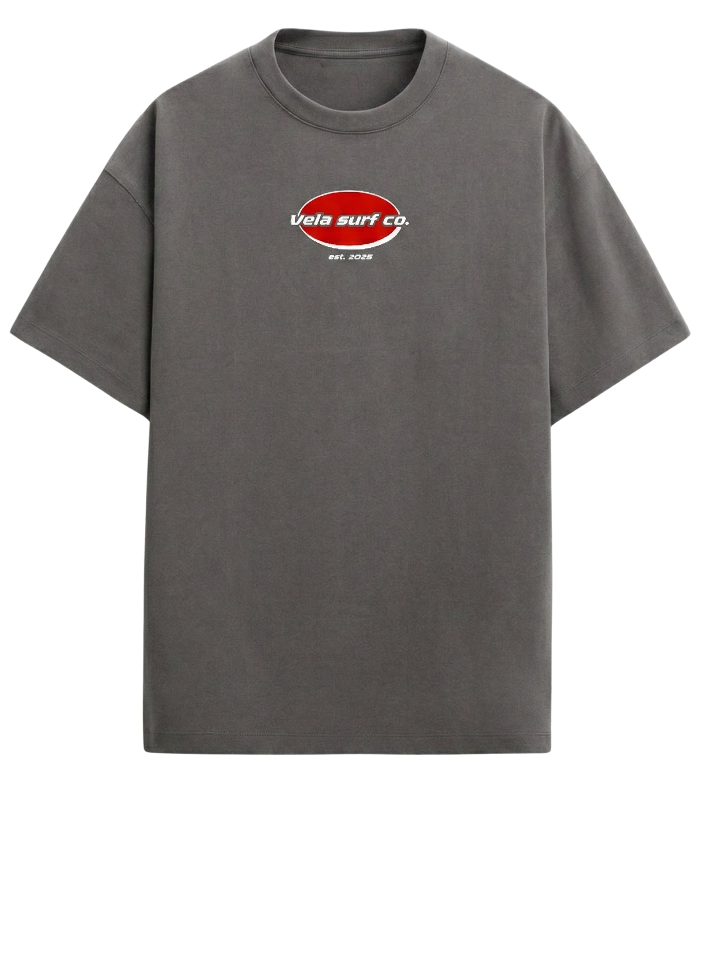 Camiseta oversized Round House grey